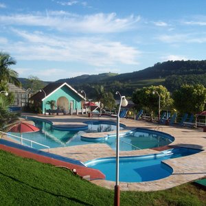 Piscina do hotel
