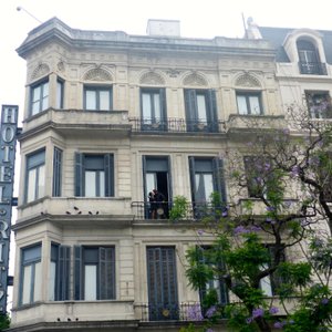 View of the Ritz from 9 de Julio