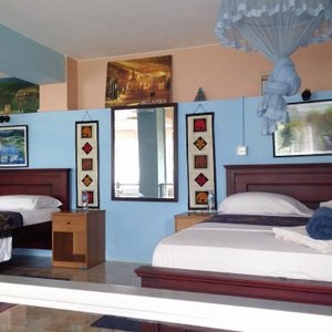 Inside the apartment- beds