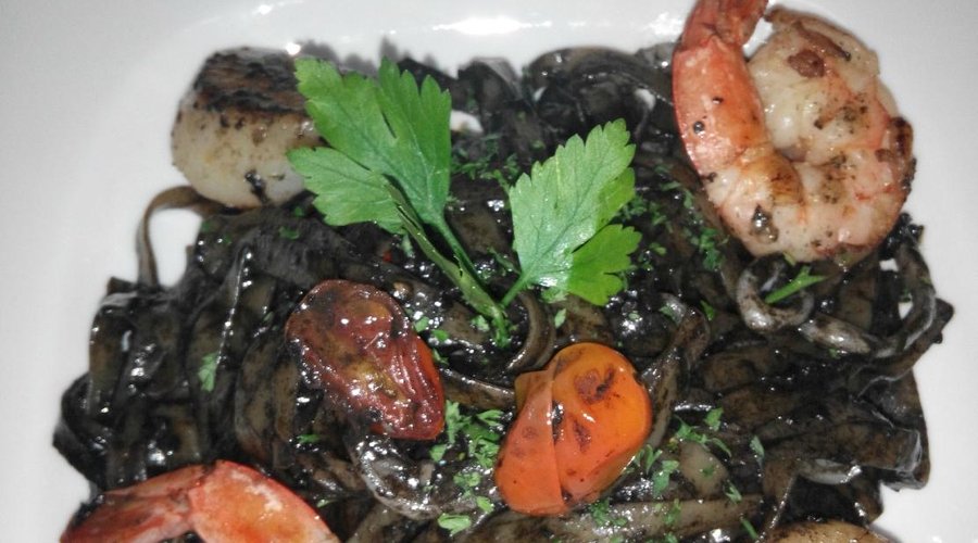 squid ink pasta
