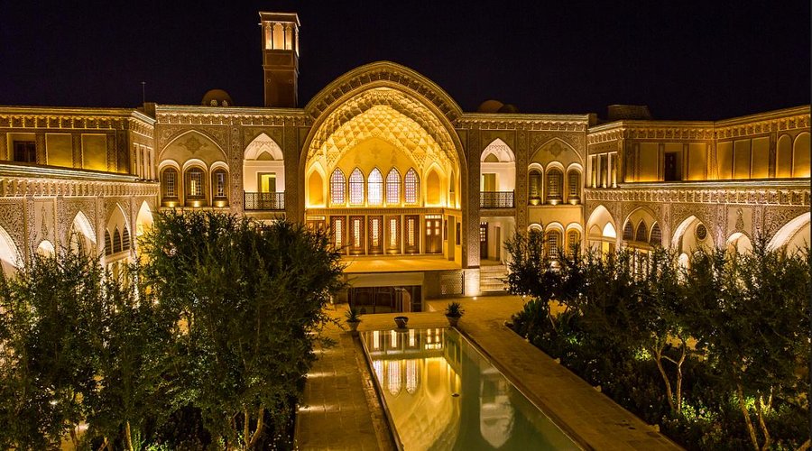 Main Yard at Night
