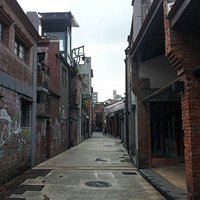 昔の台北を忍ぶ街並みです。