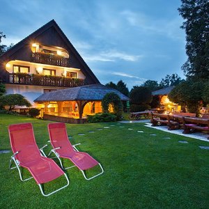Alp Penzion in Bled, image may contain: Hot Tub, Tub, Bathing