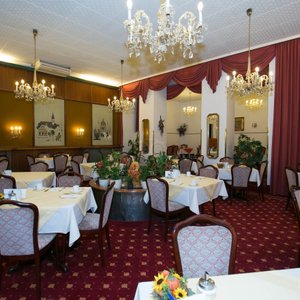 Breakfast Room at the Hotel Austria