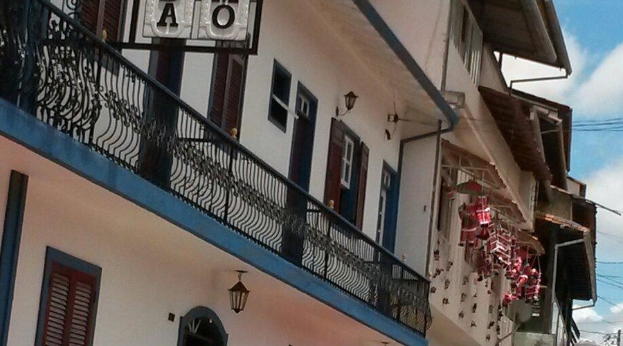 Fachada da pousada