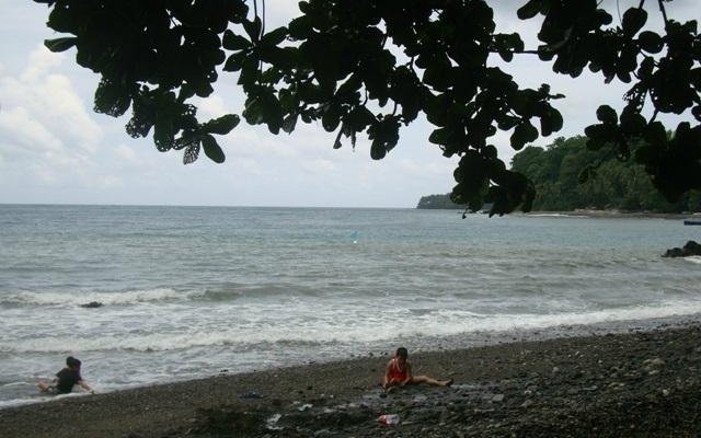 The beach again