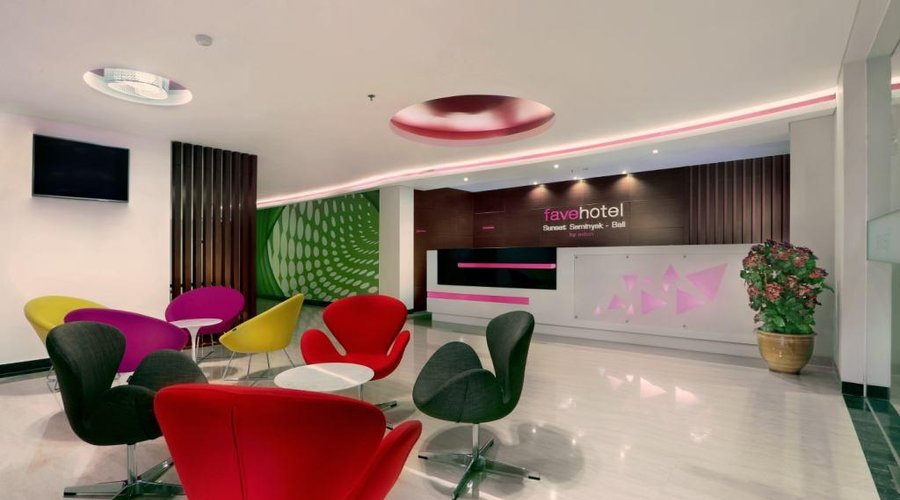 Lobby favehotel Sunset Seminyak