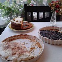 home made desserts to die for !!!