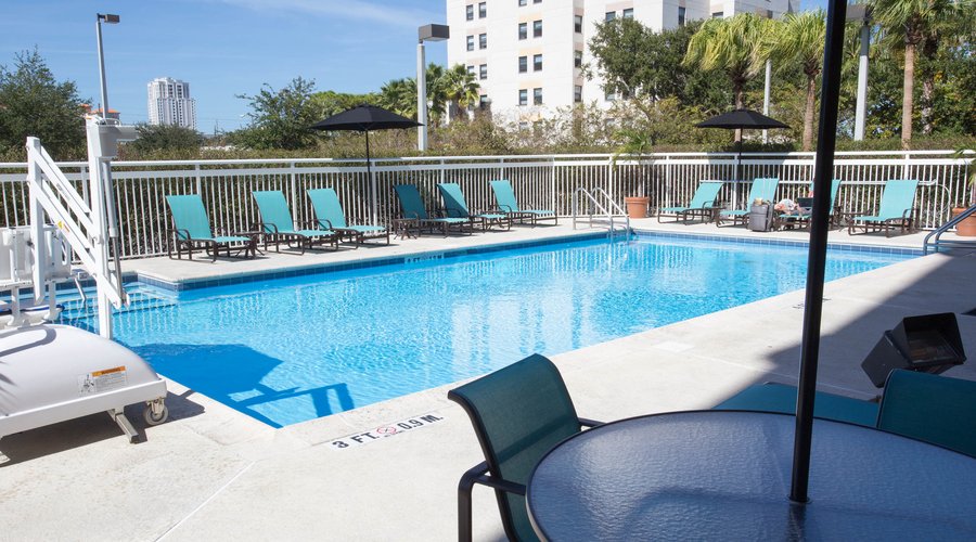 The Pool at the Residence Inn Clearwater Downtown