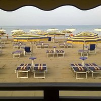 Vista spiaggia dal Lounge Bar