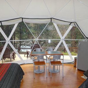 Vista desde el interior del Domo