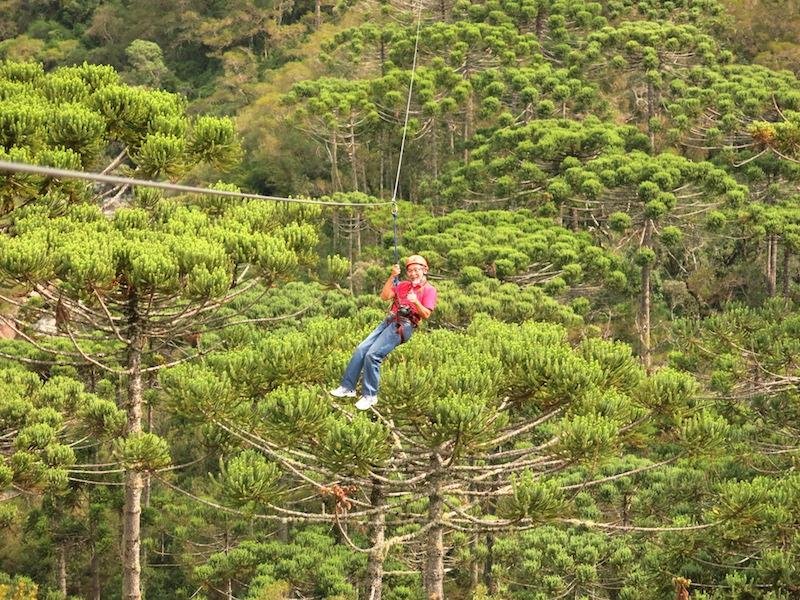 Tripadvisor  Arborismo en el huerto forestal - Campos do Jordão