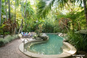 Kewarra Beach Resort & Spa in Kewarra Beach, image may contain: Hotel, Resort, Backyard, Vegetation