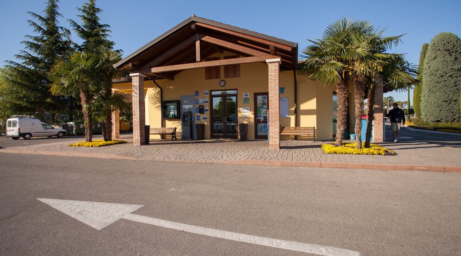 Front Desk at the Camping Bella Italia
