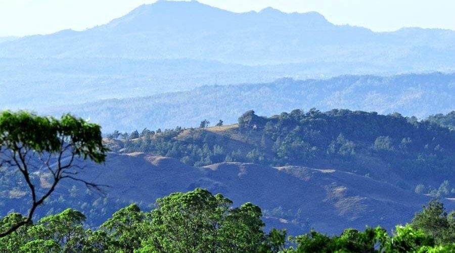 View to landscape below from the sanctuary
