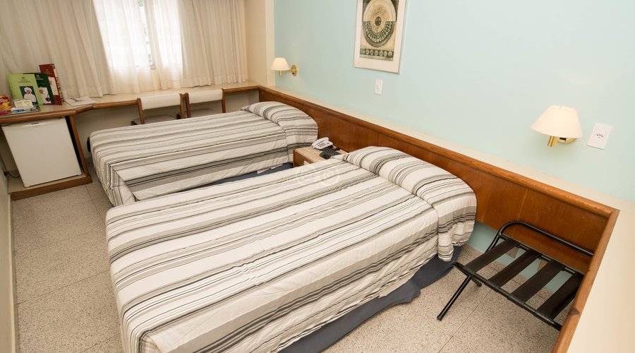 The Triple Deluxe Room at the Hotel Bandeirantes