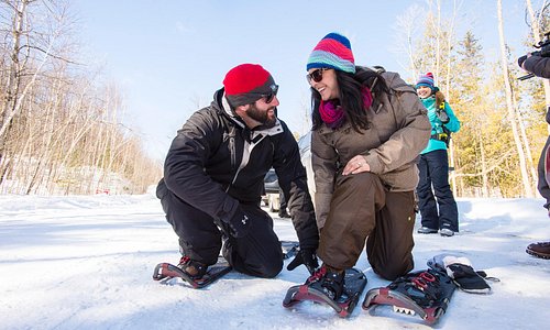 Snowshoeing in Ontario's Highlands