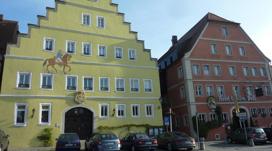 Hotelseite am Marktplatz
