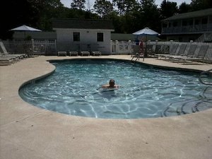 Piscine et plage