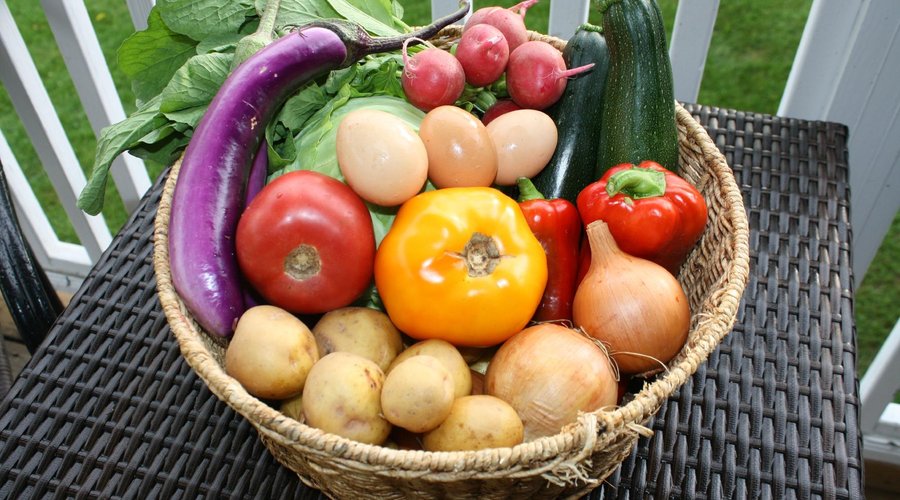 Local produce used in our breakfasts