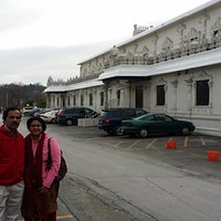 with Nalini Kizhoor Warrier of Hariharamangalam, Ponnani