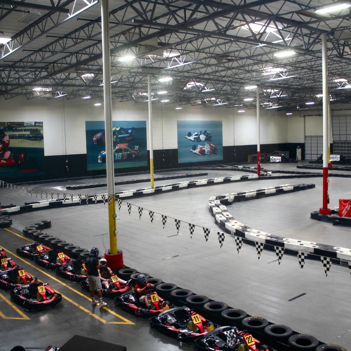 Indoor Kart Racing