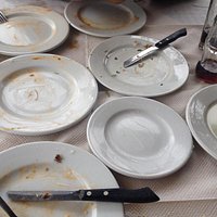 Τοσο καλο το φαγητο! Τα γυαλισαμε τα πιάτα!!!
