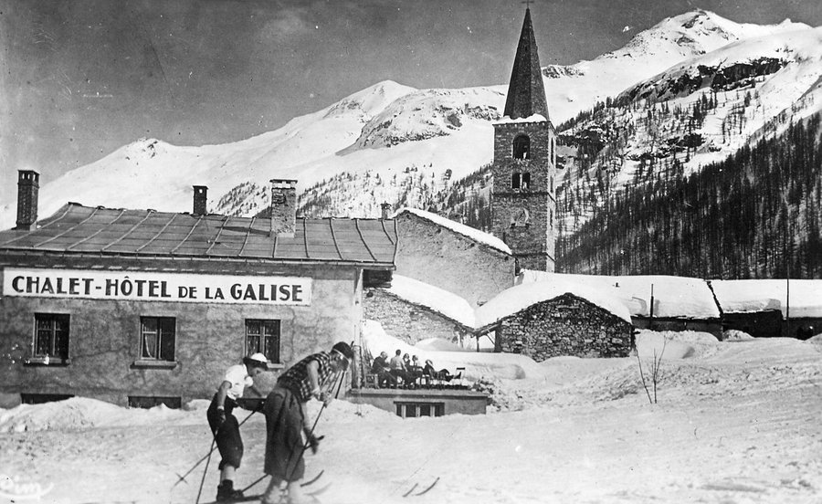 Hôtel la Galise dans les années 50