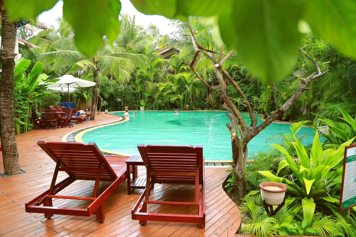 Garden view pool