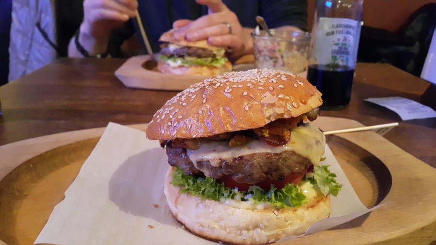 Hot chilli burger