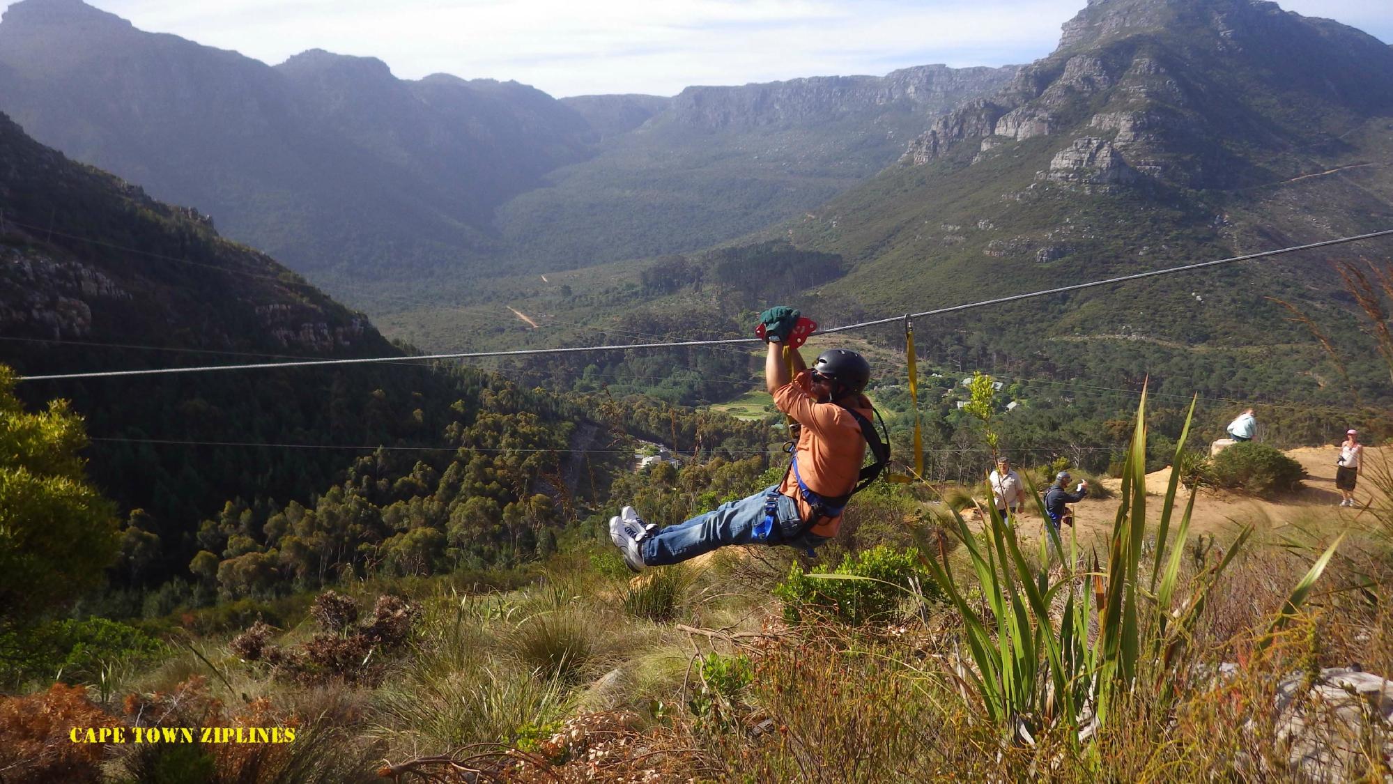 zip lining in constantia