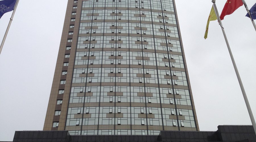 The hotel building
