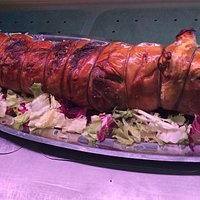 la porchetta con il limone in bocca!!
