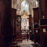 Interior a la noche