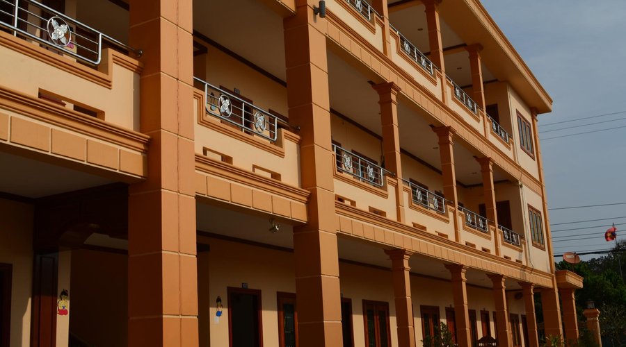 the building