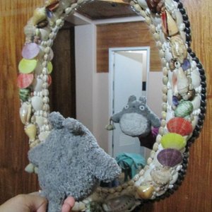 cute mirror in the room
