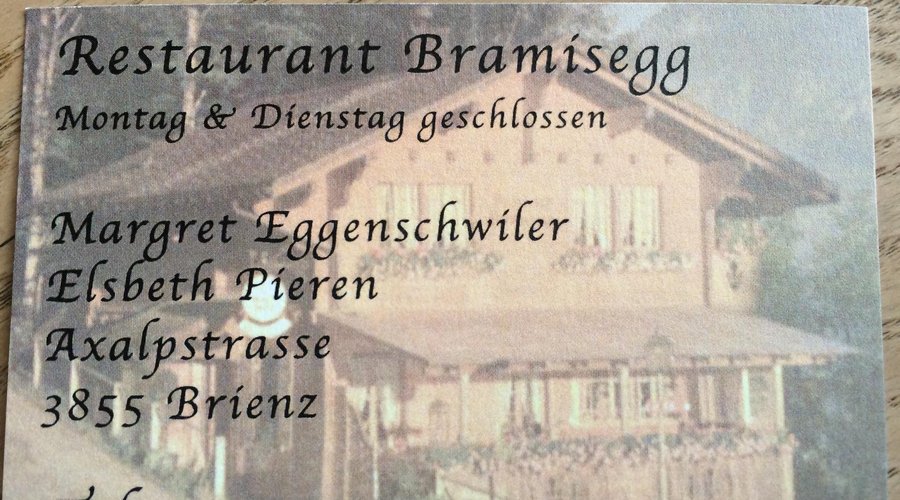 Restaurant details