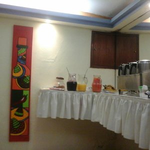 mesa de café da manhã