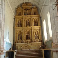 The beautiful church which is about 400 years old.