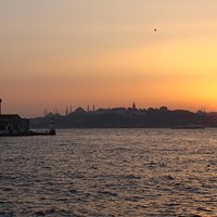 perfil de estambul desde Uskudar
