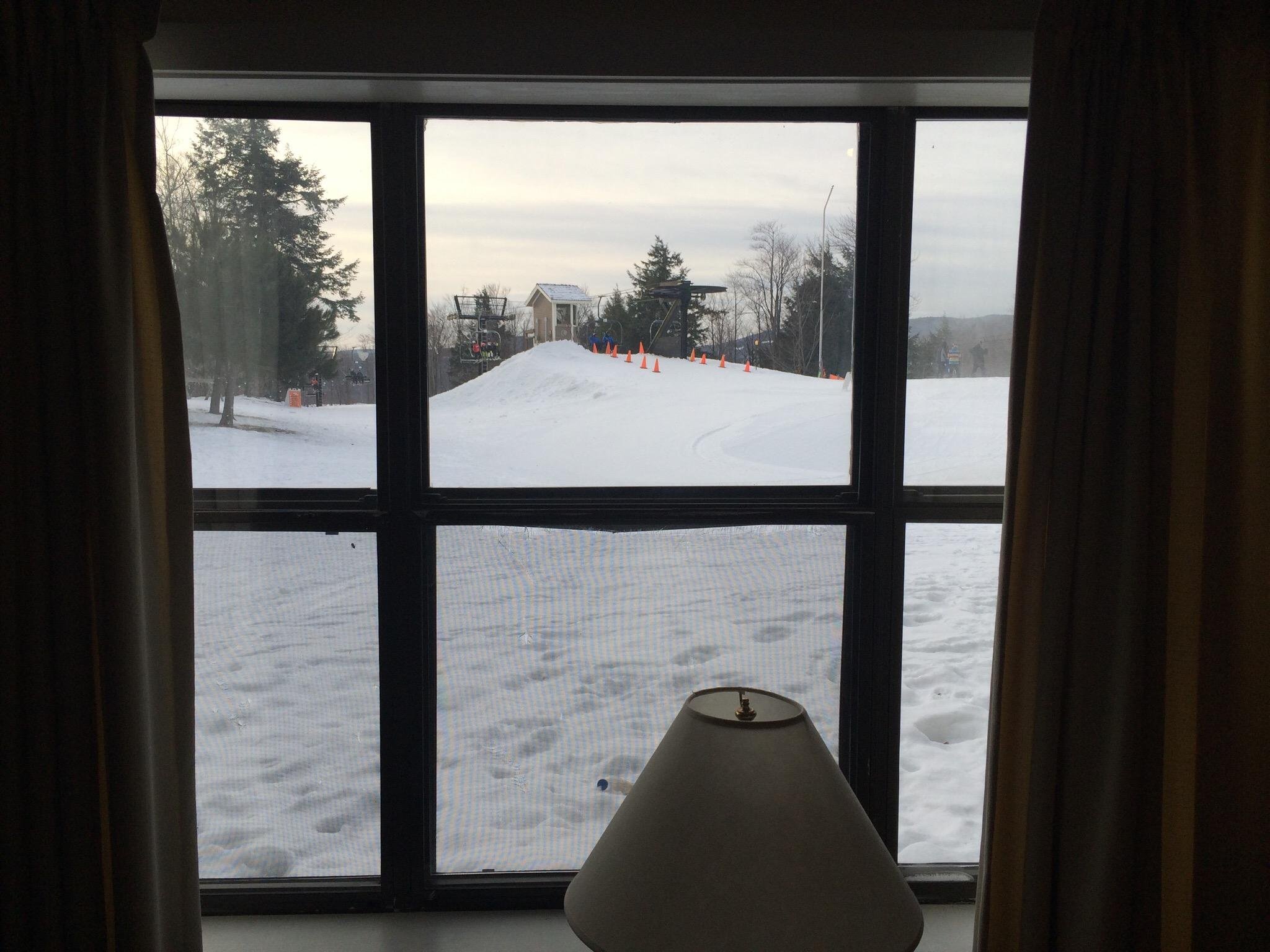 WINTERPLACE ON OKEMO MOUNTAIN Prices Condominium Reviews Ludlow VT   View From Living Room 