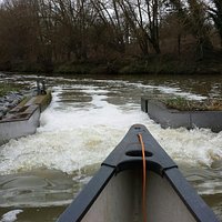 Teston canoe pass