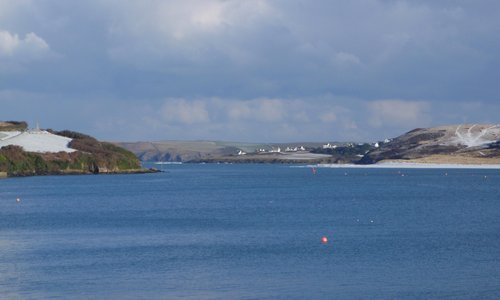 The Camel Estuary in winter, Padstow by The National Lobster Hatchery