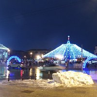 новогодняя Соборная площадь