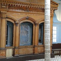 Inside the synagoge