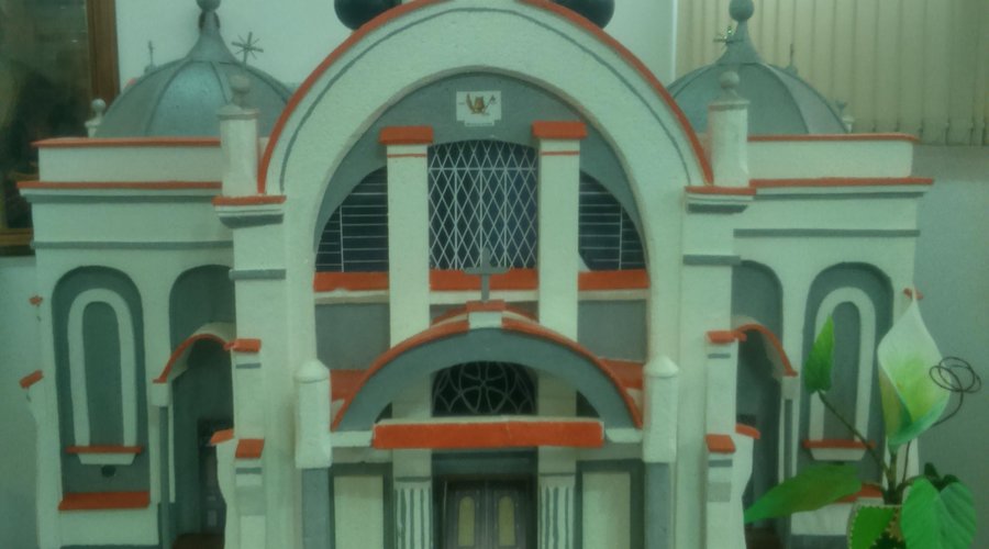 Maquete da Igreja Ucraniana