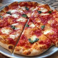 One mighty fine Margherita pizza!