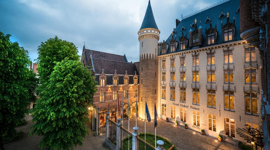 Hotel facade - castle 