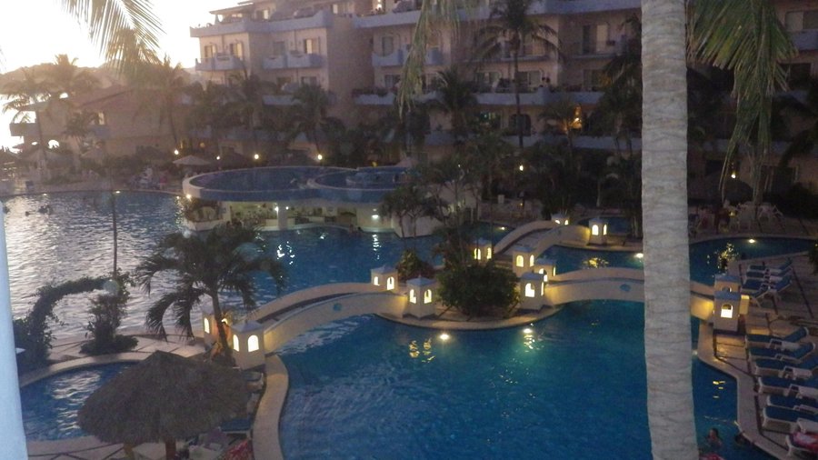 Evening at the Pool