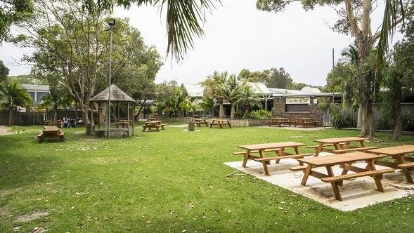 Beer garden